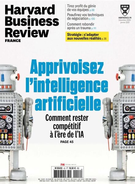 Harvard Business Review France – Decembre 2020 – Janvier 2021 Cover