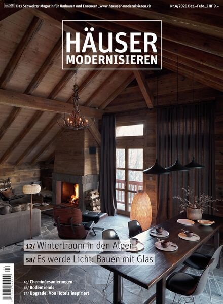 Hauser modernisieren – 03 Dezember 2020 Cover