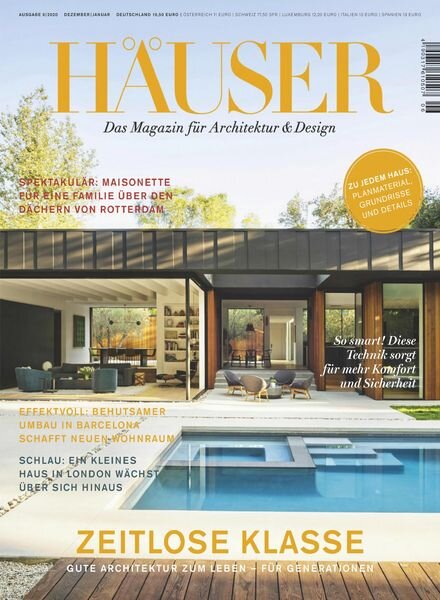 Hauser – November-Dezember 2020 Cover