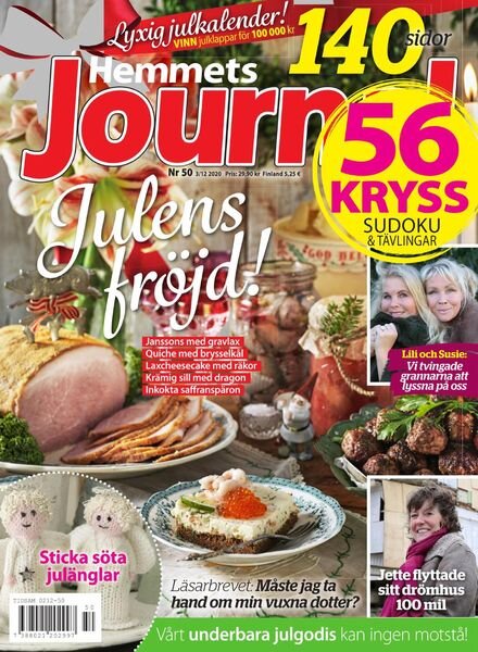 Hemmets Journal – 03 december 2020 Cover