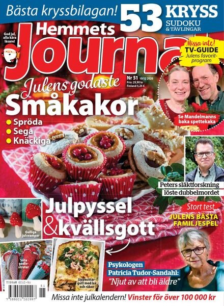 Hemmets Journal – 10 december 2020 Cover
