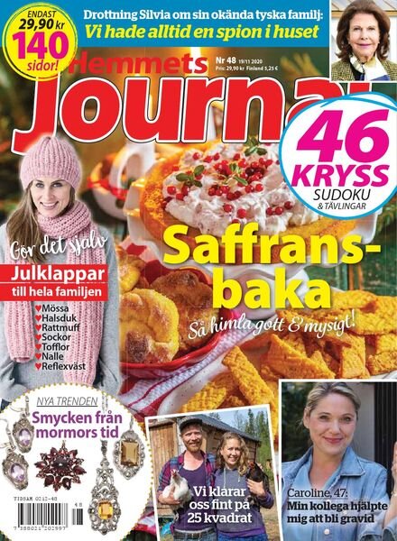 Hemmets Journal – 17 november 2020 Cover