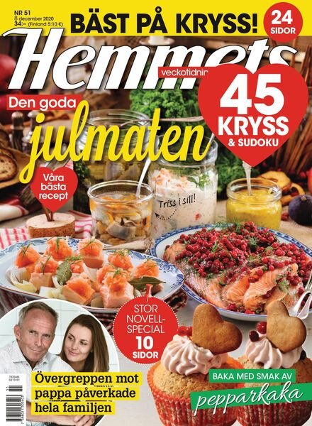 Hemmets Veckotidning – 08 december 2020 Cover
