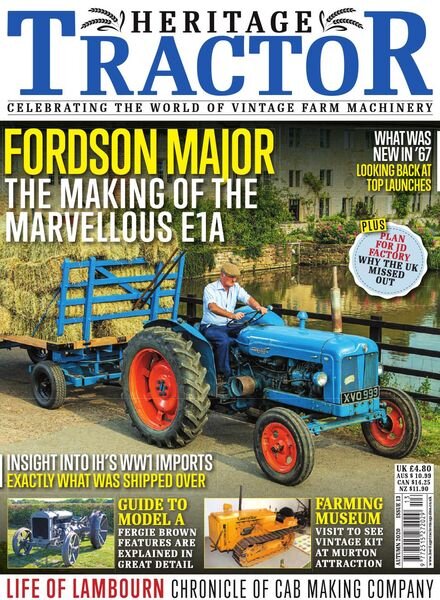Heritage Tractor – Issue 13 – Autumn 2020 Cover