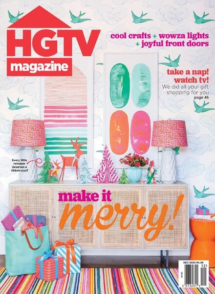HGTV Magazine – December 2020 Cover