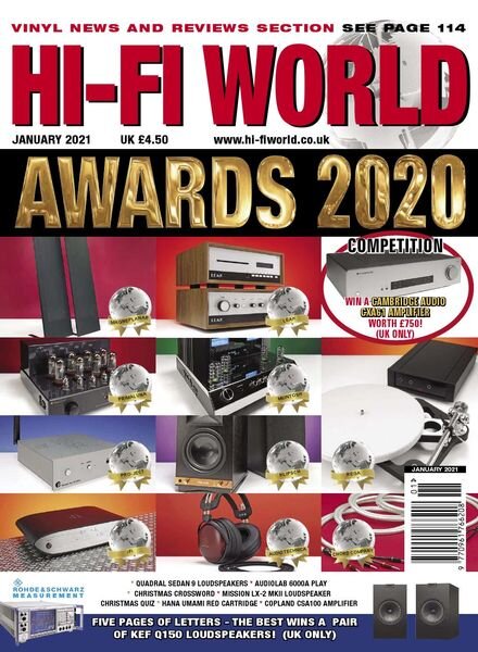 Hi-Fi World – January 2021 Cover