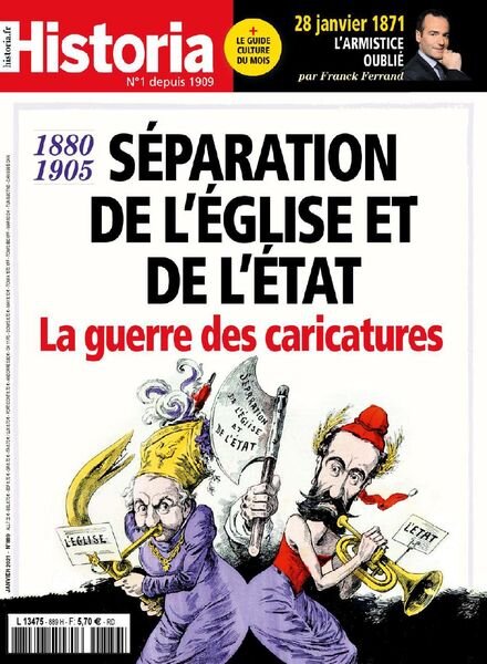 Historia – Janvier 2021 Cover