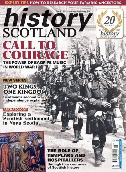 History Scotland – January 2021 Cover
