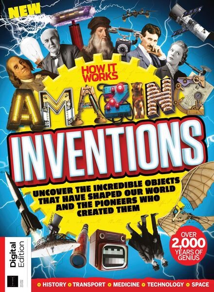 How It Works – Book of Amazing Inventions – November 2020 Cover