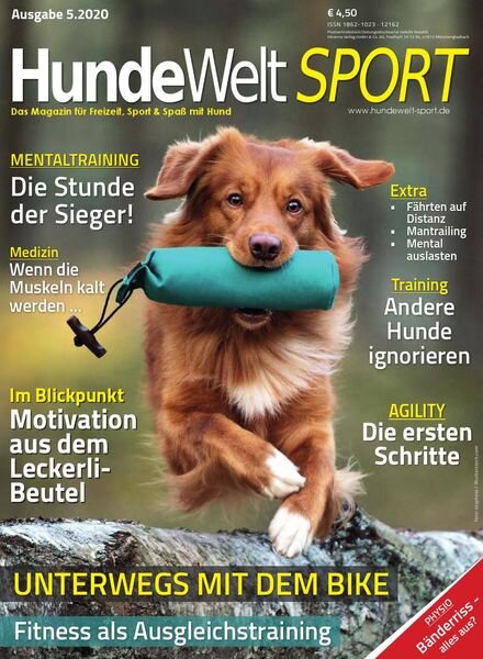 HundeWelt Sport – Nr.5 2020 Cover