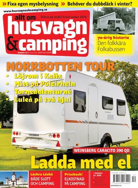 Husvagn & Camping – 24 november 2020 Cover