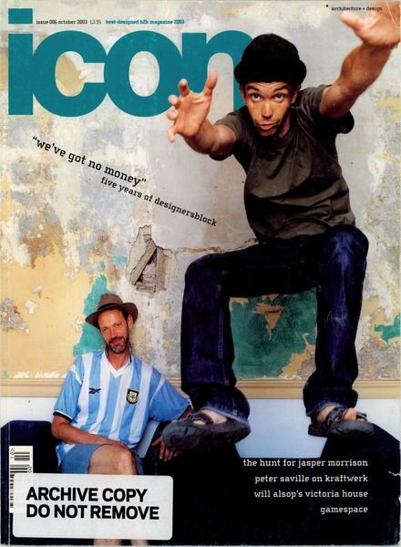 ICON – October 2003 Cover