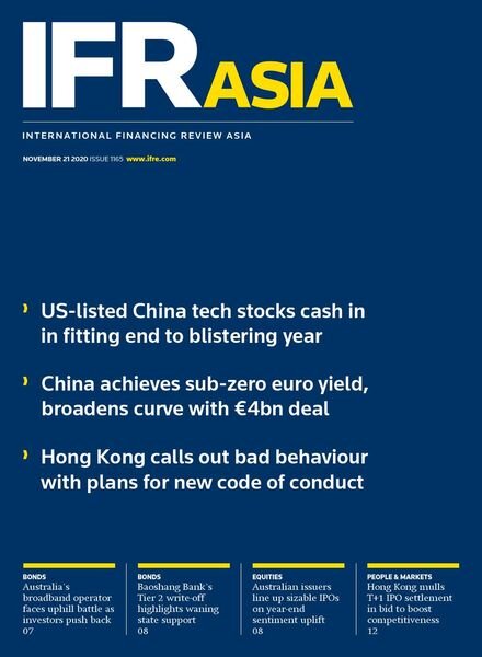 IFR Asia – November 21, 2020 Cover