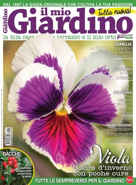 Il Mio Giardino – Novembre-Dicembre 2020 Cover