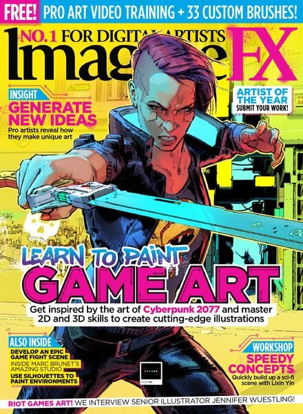 ImagineFX – January 2021 Cover