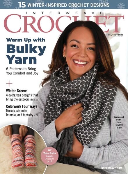 Interweave Crochet – November 2020 Cover