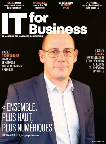 IT for Business – Novembre 2020 Cover