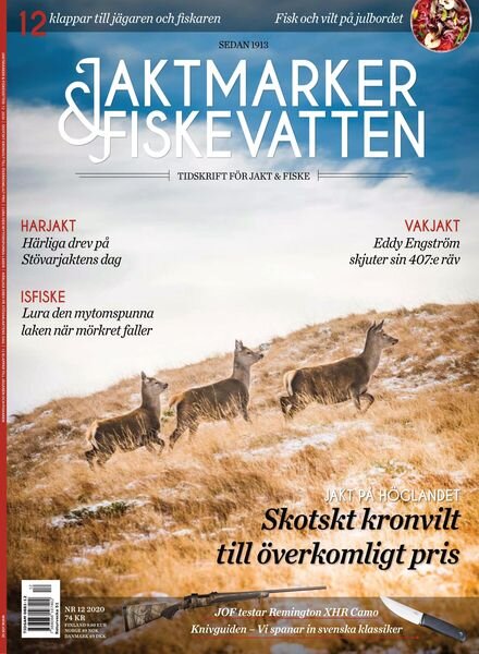 Jaktmarker & Fiskevatten – 25 november 2020 Cover