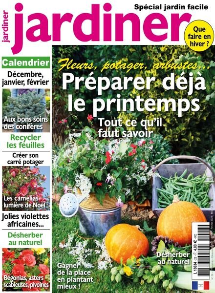 Jardiner – Decembre 2020 – Fevrier 2021 Cover
