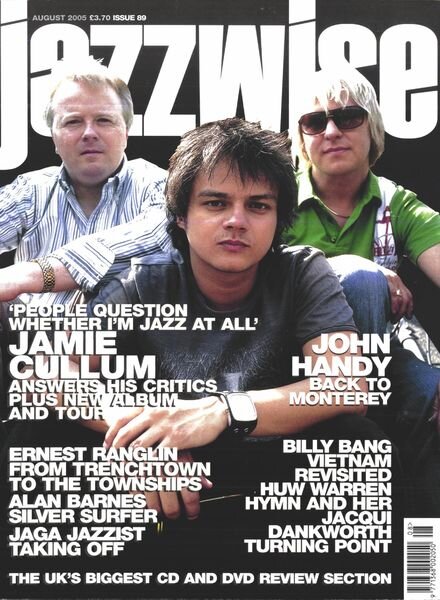 Jazzwise Magazine – August 2005 Cover