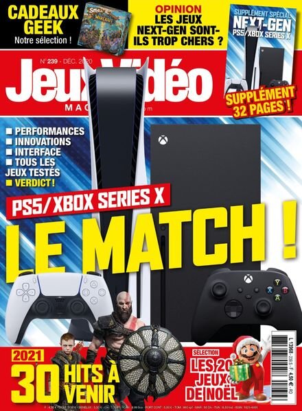 Jeux Video Magazine – Decembre 2020 Cover