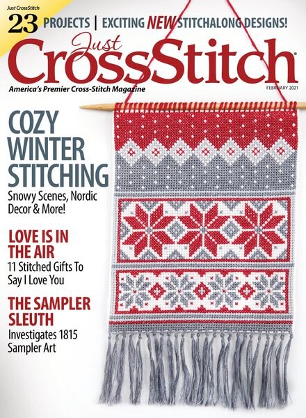 Just CrossStitch – February 2021 Cover