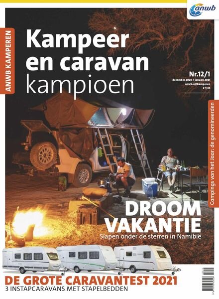 Kampeer & Caravan Kampioen – december 2020 Cover
