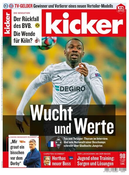 Kicker – 30 November 2020 Cover