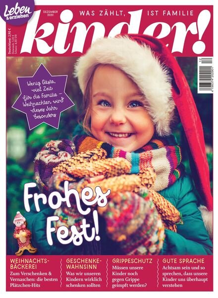 kinder! – 26 November 2020 Cover