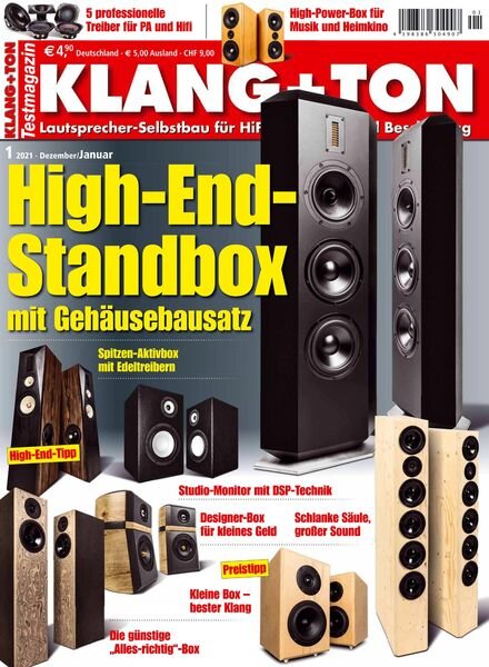 KLANG+TON – 27 November 2020 Cover