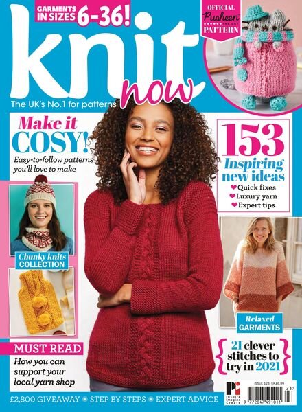 Knit Now – January 2021 Cover