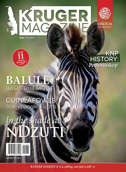 Kruger Magazine – January 2021 Cover