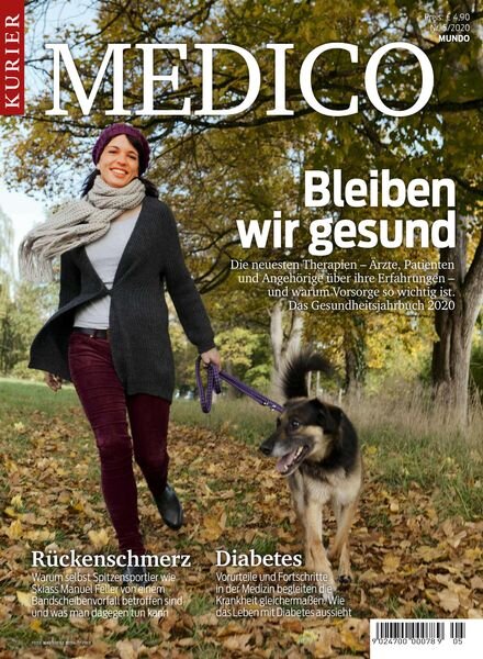KURIER Medico – 25 November 2020 Cover