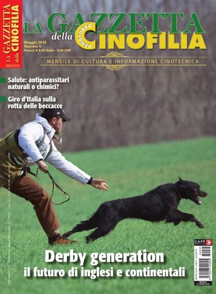 La Gazzetta Della Cinofilia Venatoria – Maggio 2018 Cover