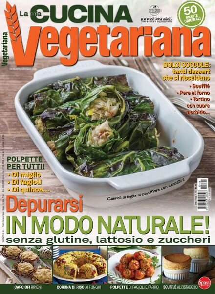 La Mia Cucina Vegetariana – dicembre 2020 Cover