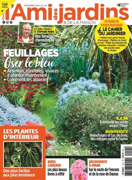 L’Ami des Jardins – decembre 2020 Cover
