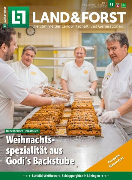 Land & Forst Weser Ems – 15 Dezember 2020 Cover