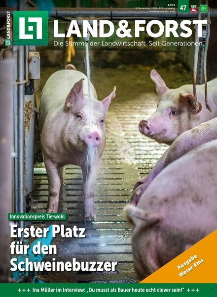Land & Forst Weser Ems – 17 November 2020 Cover
