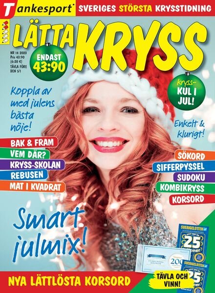 Latta kryss – 08 december 2020 Cover