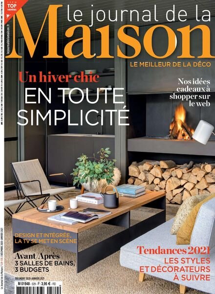 Le Journal de la Maison – Decembre 2020 – Janvier 2021 Cover
