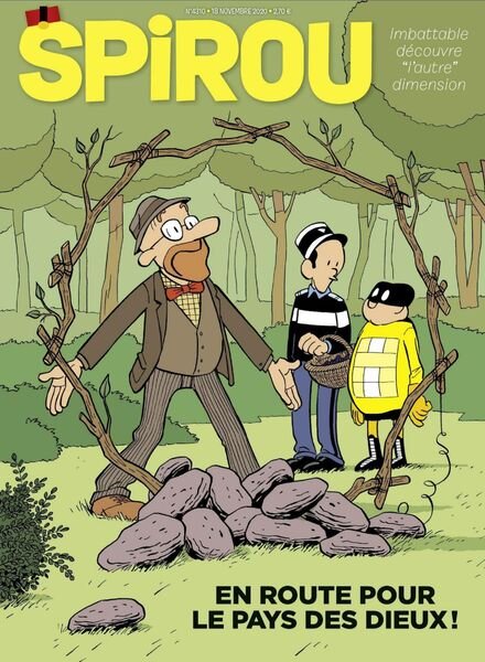 Le Journal de Spirou – 18 Novembre 2020 Cover