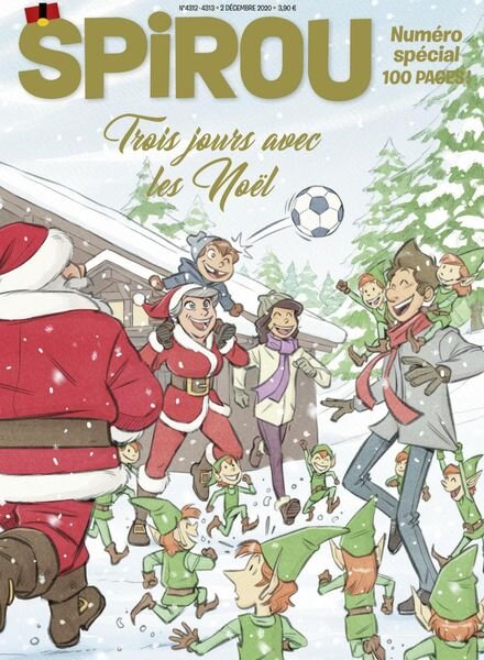 Le Journal de Spirou – 2 Decembre 2020 Cover