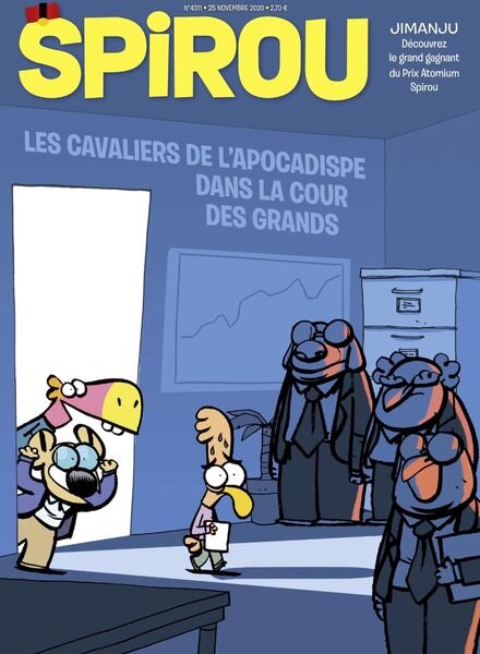 Le Journal de Spirou – 25 Novembre 2020 Cover