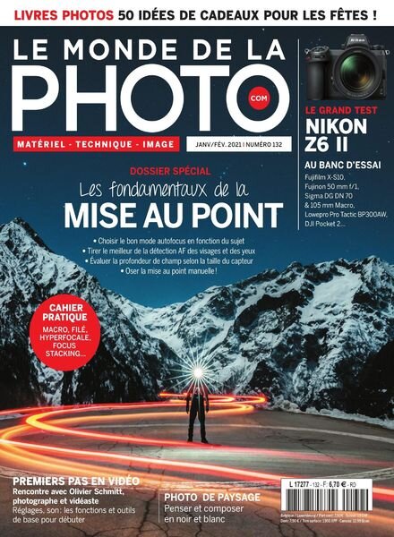Le monde de la photo – Janvier-Fevrier 2021 Cover