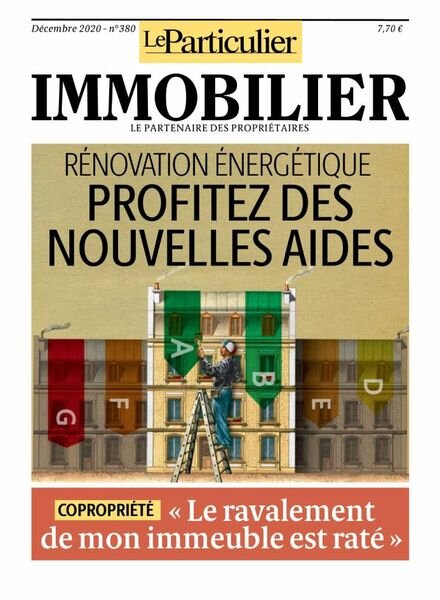 Le Particulier Immobilier – Decembre 2020 Cover