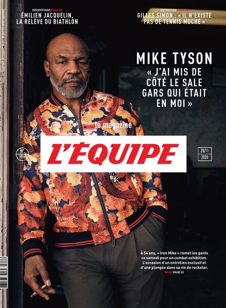 L’Equipe Magazine – 28 Novembre 2020 Cover