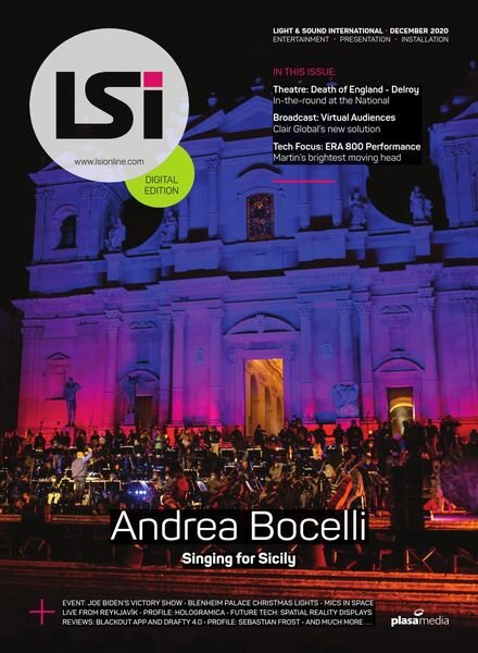Light & Sound International – December 2020 Cover