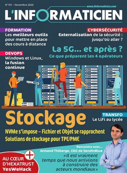 L’Informaticien – Novembre 2020 Cover