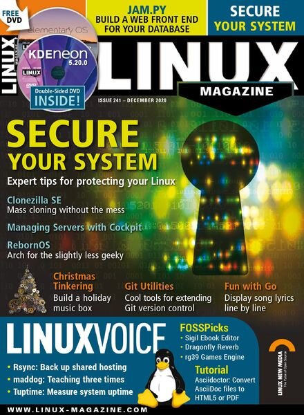 Linux Magazine USA – Issue 241 – December 2020 Cover