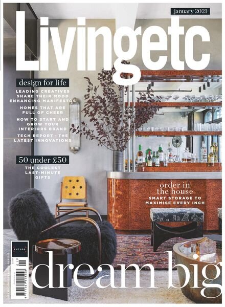 Living Etc UK – January 2021 Cover